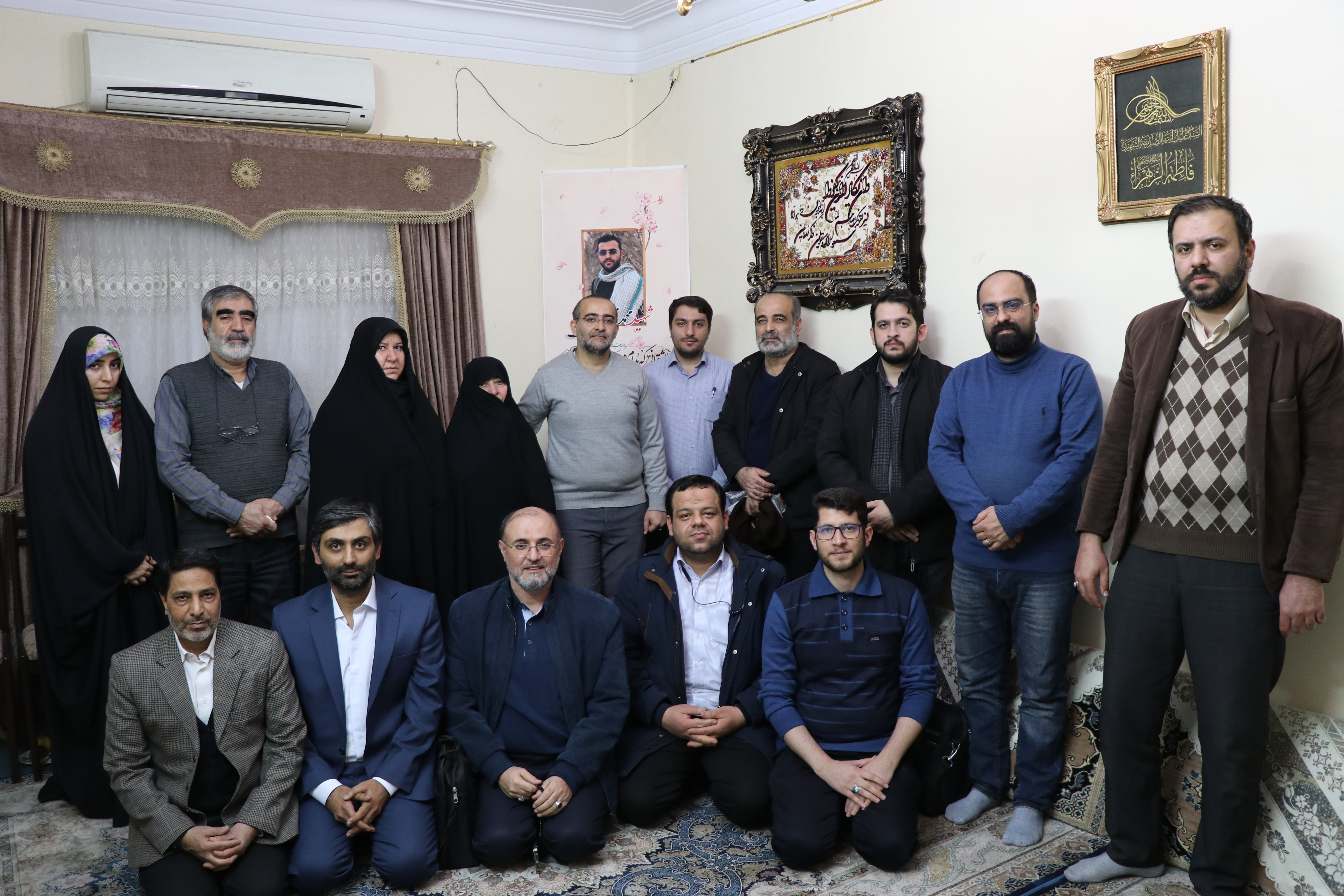 دیدار جمعی از اهالی فرهنگ با خانواده شهید محمد قبادی / روایت‌هایی از اخلاص و دقت در حق‌الناس